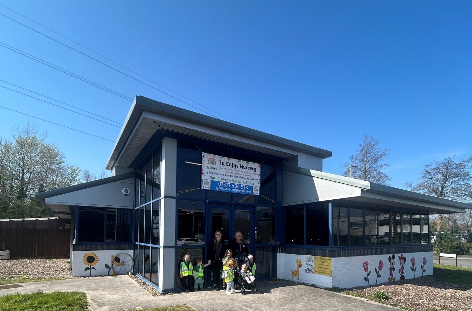 Closed Swansea day nursery reopened following sale