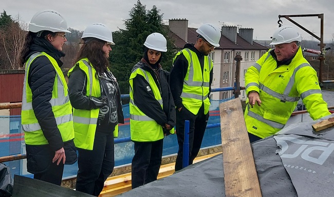 Architectural students get hands-on experience