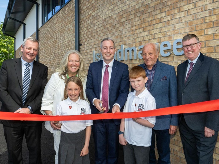 Northern Ireland Education Minister opens new primary school building