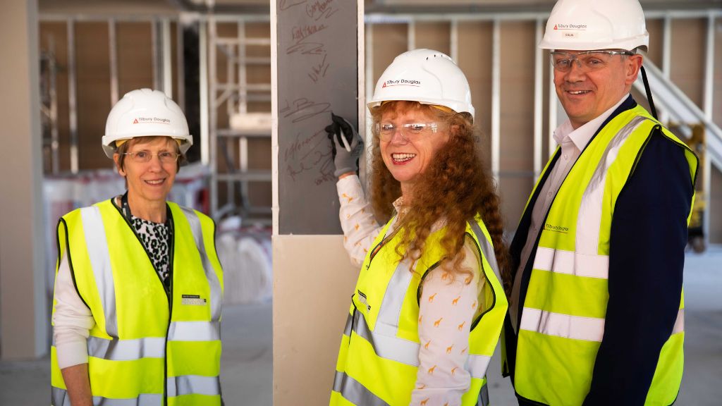Steel-signing milestone for Institute of Technology project