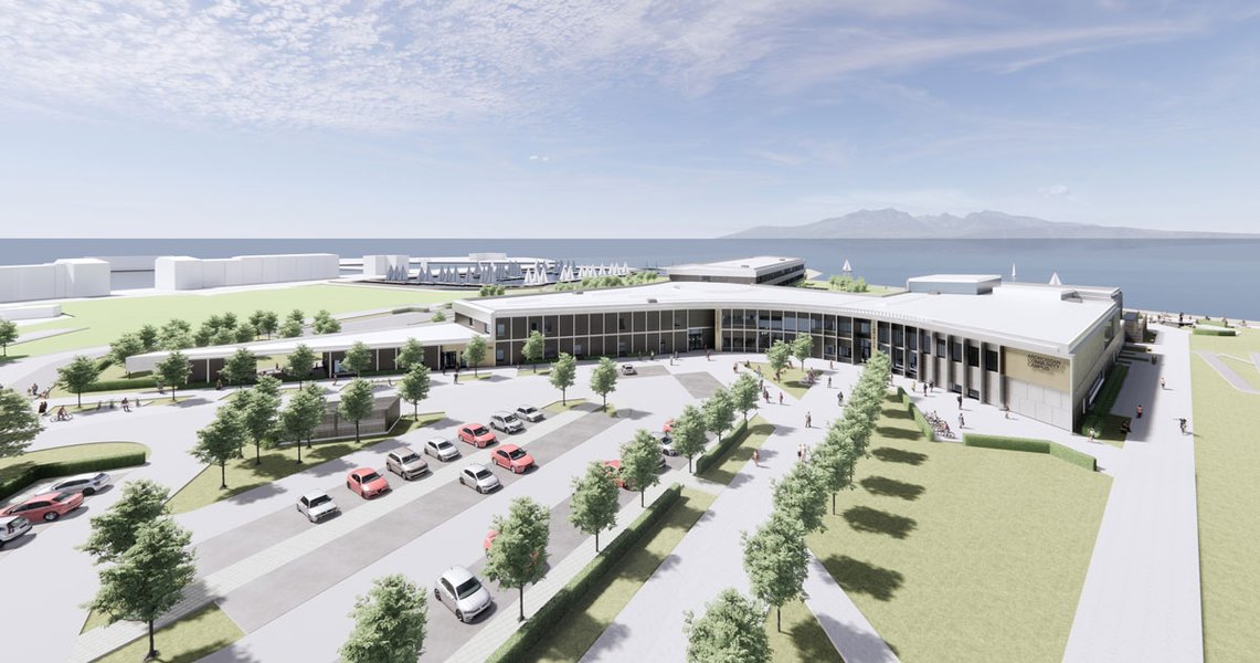 Ardrossan Community Campus development underway
