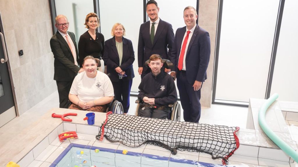 Hydrotherapy pool upgrade completed at Northern Ireland school