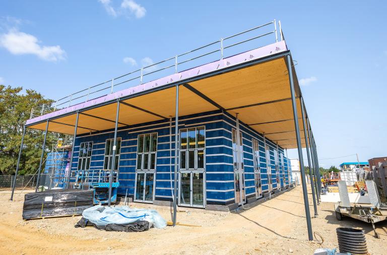Work on new multi-use hall at The Piggott School underway